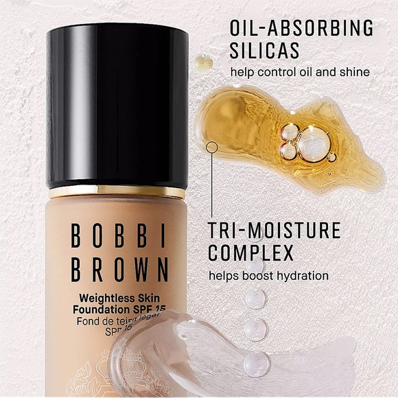Bobbi Brown Chestnut Weightless Skin Foundation .44oz - Picture 3 of 5